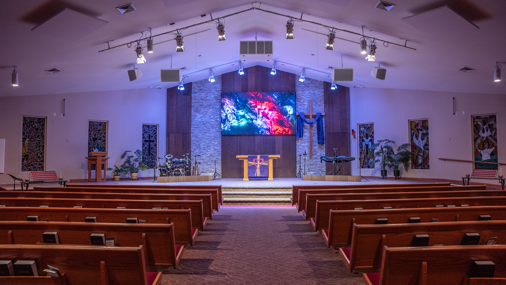 Church audio visual system